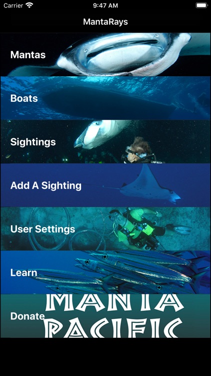 Manta Ray Tracker screenshot-6