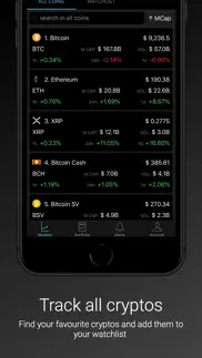 coincrypt - crypto tracker iphone screenshot 1