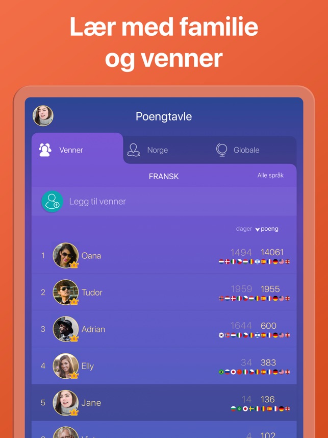 Lær Fransk – Mondly i App Store