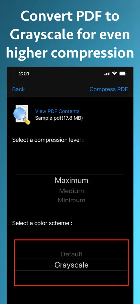 PDF Size Compressor