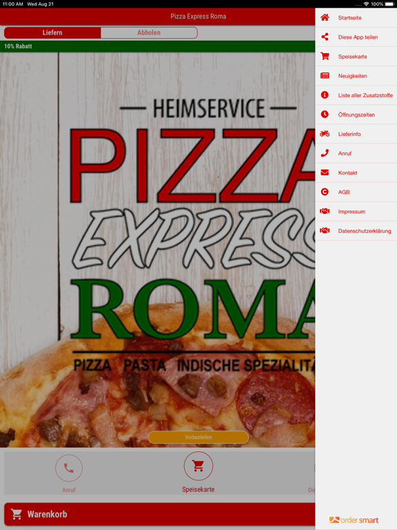 Screenshot #6 pour Pizza Express Roma