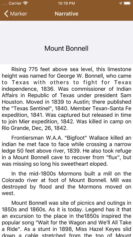 Texas Historical Marker Guide screenshot 4 of 10