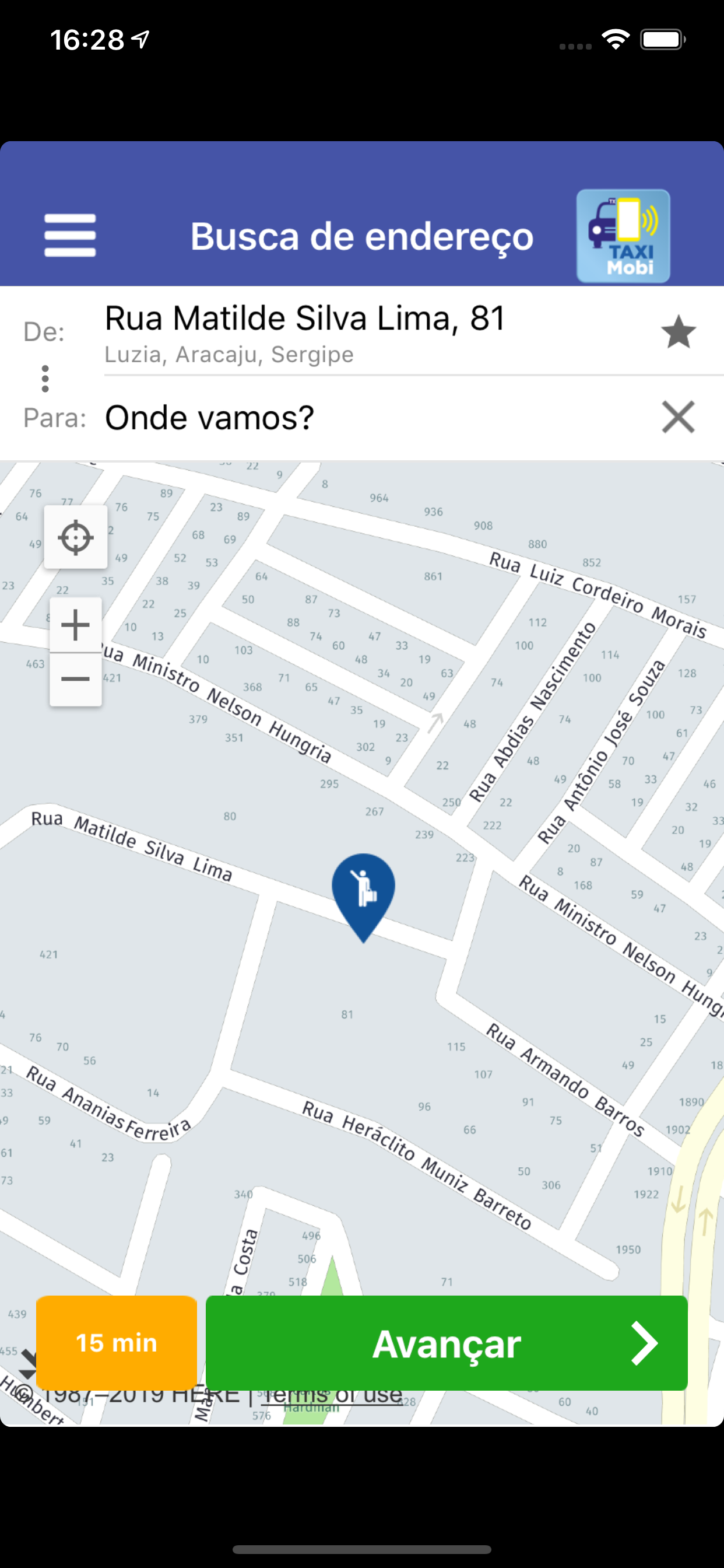 TaxiMobi screenshot 2