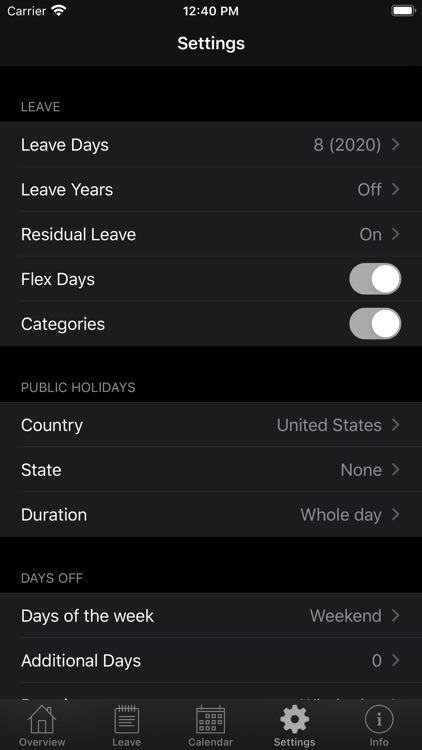 Annual Leave screenshot-9