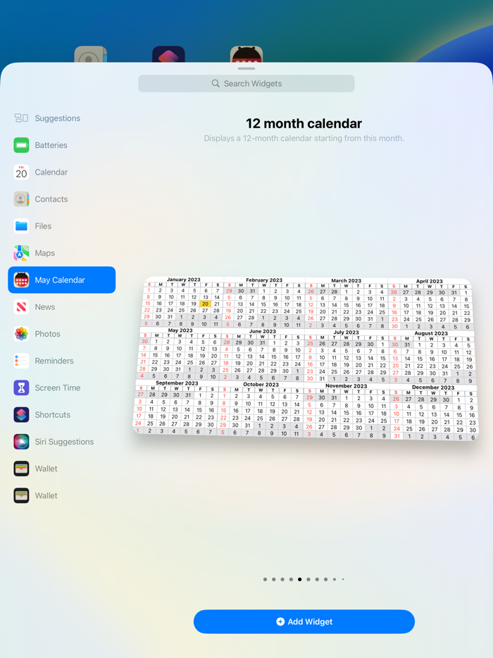 May Calendar