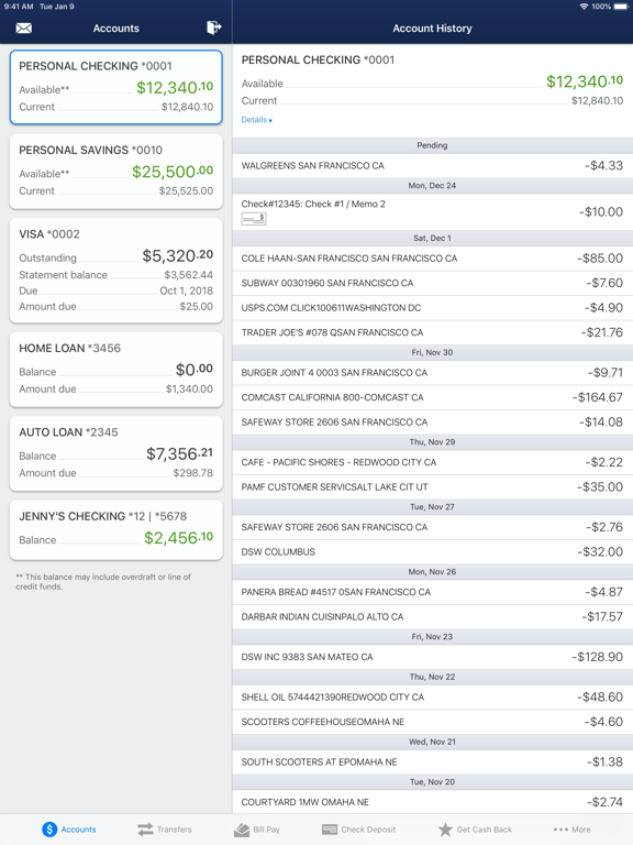Screenshot #6 pour Xplore FCU Mobile Banking