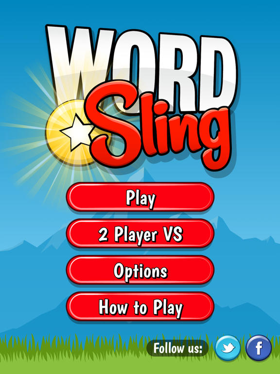 Word Sling HD app screenshot 1