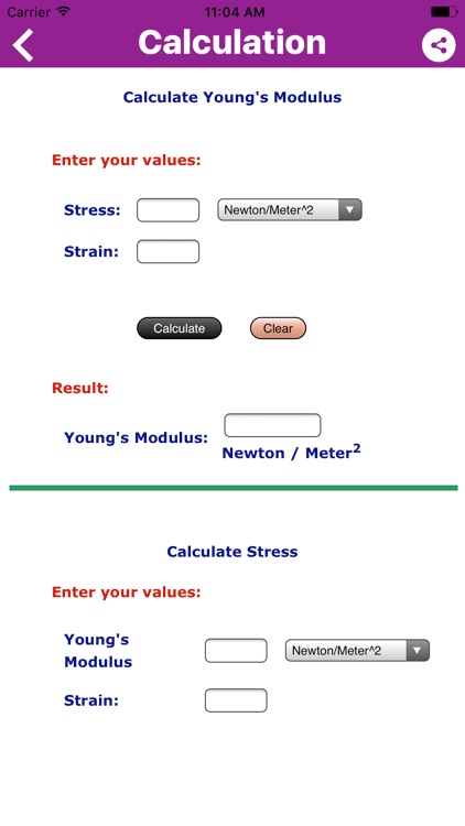 Mechanical Engineering Calc screenshot-3