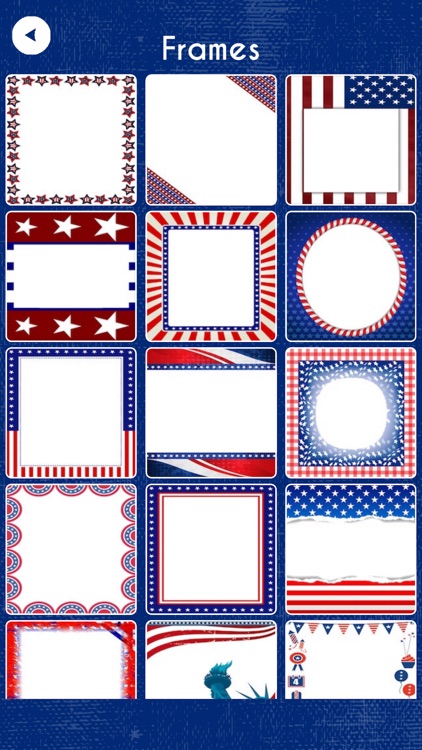 4th of July Photo Frames - USA