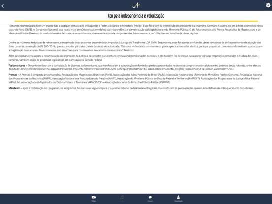 Screenshot #4 pour Anamatra App