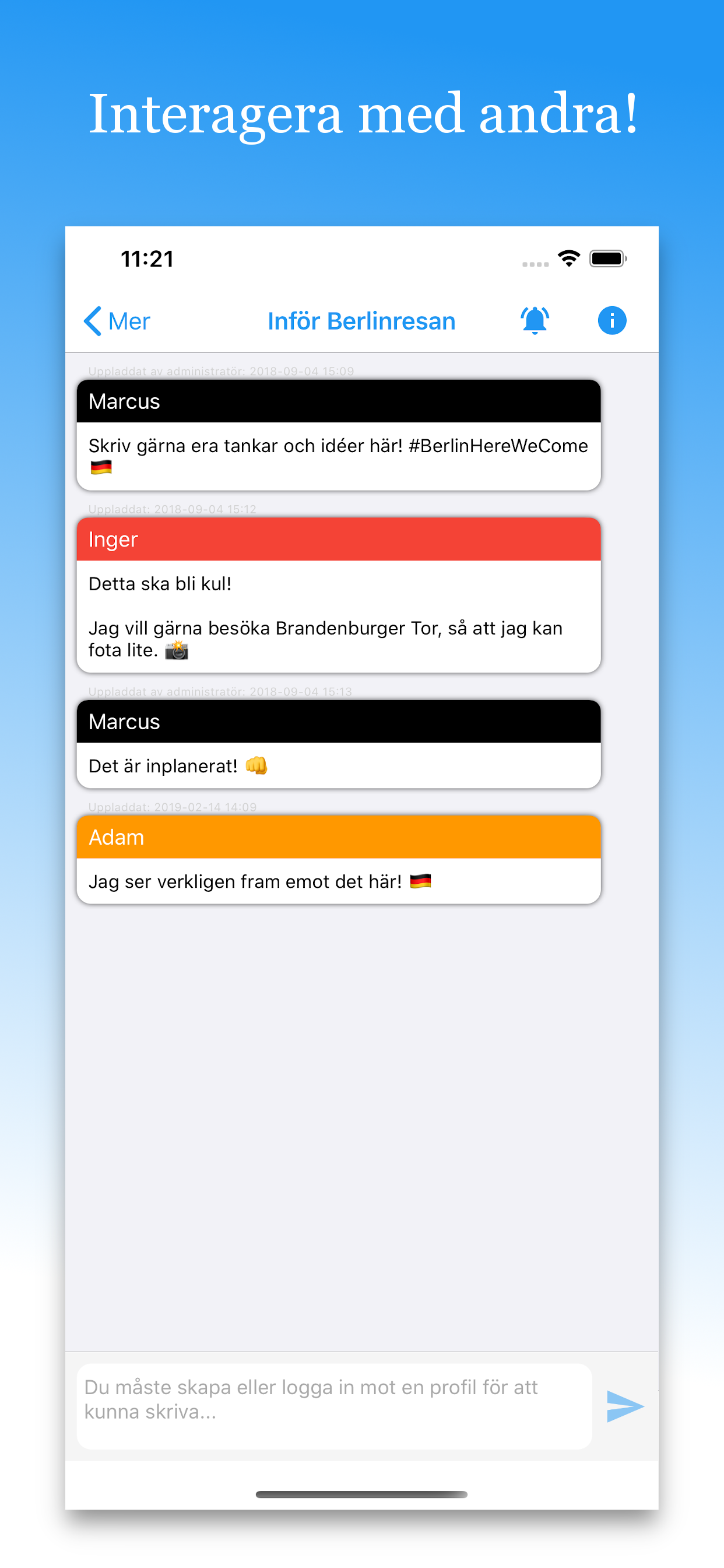 Infoappen screenshot 6