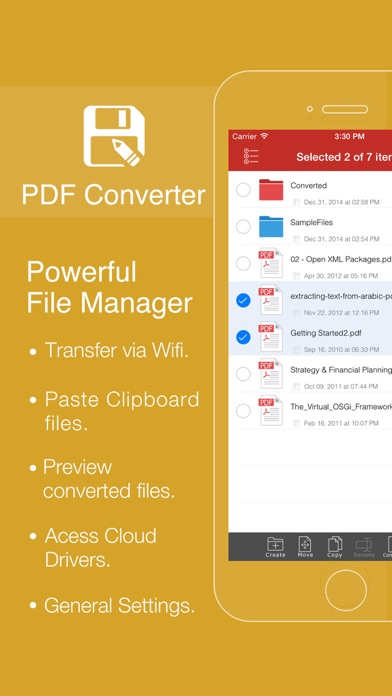 Screenshot #3 pour PDF Converter - PDF to Office