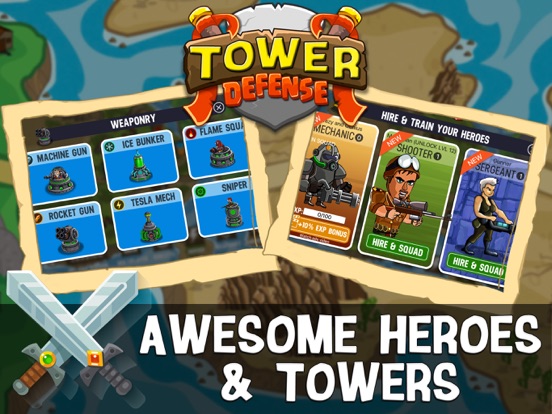 Screenshot #5 pour Warfare Tower Defence Pro!