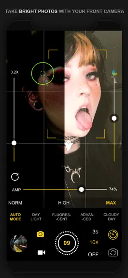 Game screenshot Night Mode Selfie Camera mod apk