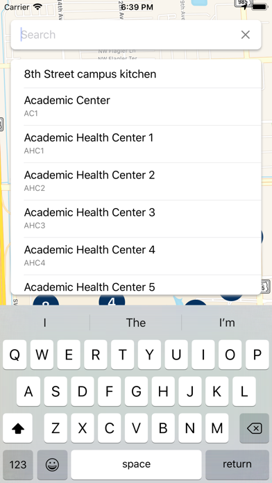 FIU Campus Maps screenshot 2