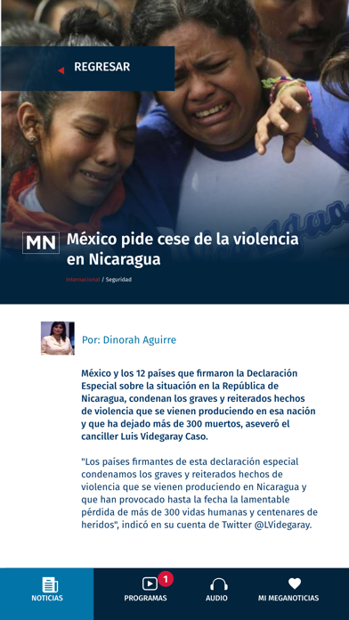 MegaNoticias Screenshot