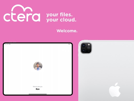 CTERA iPad screenshot 4 - Productivity app