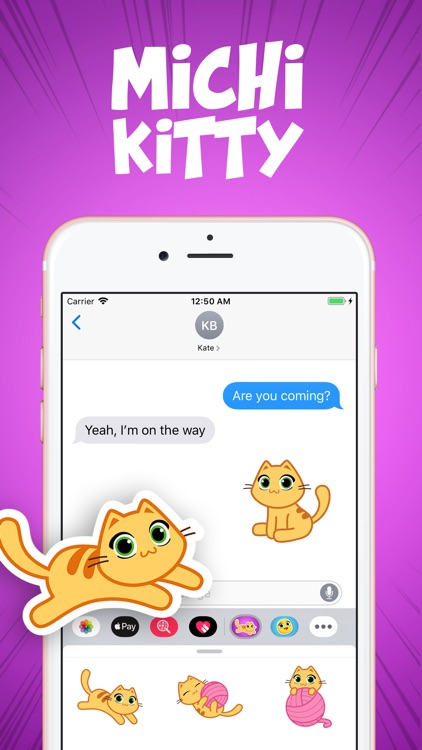 Michi Kitty- Cute Cat Stickers