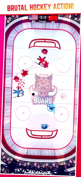 Game screenshot Brutal Hockey apk