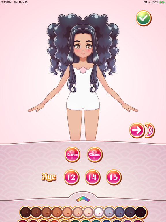 Screenshot #4 pour Glitter Cure Anime Dress Up