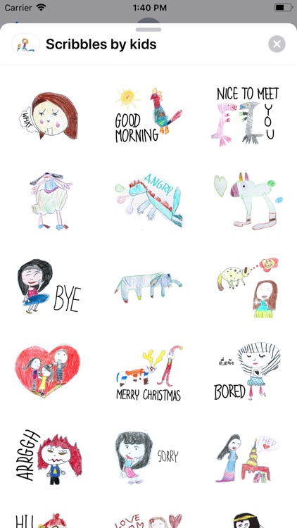 Scribbles by kids