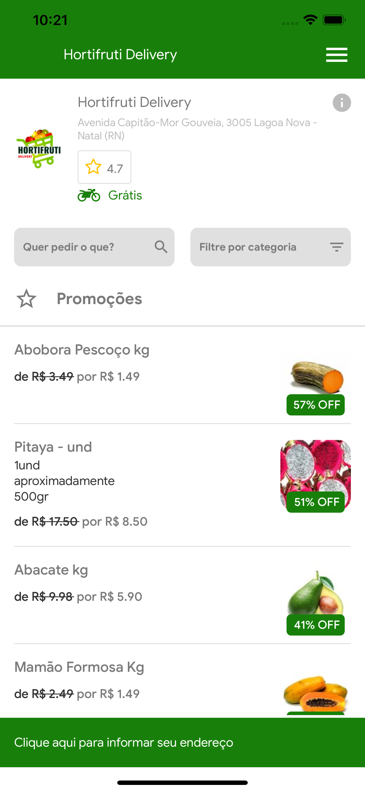 Hortifruti Delivery