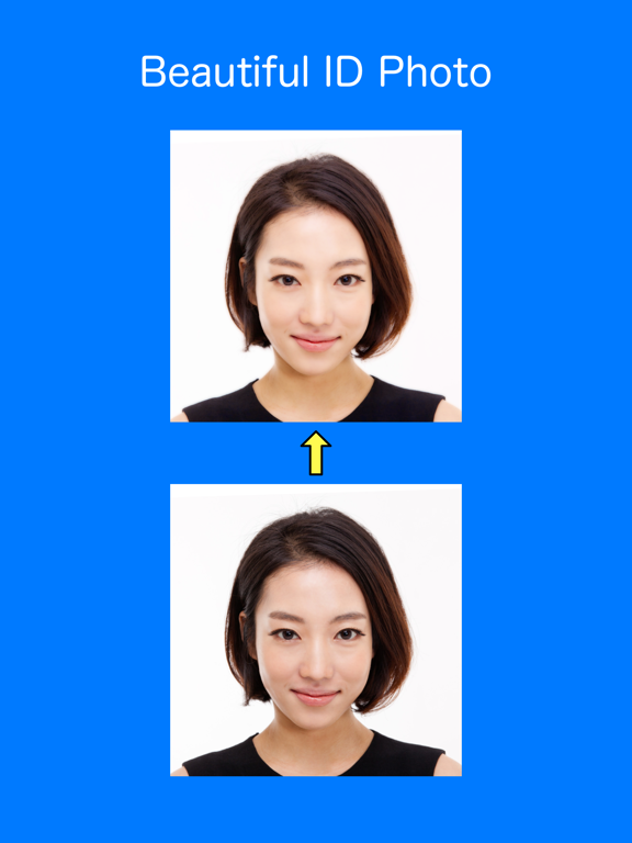 Easy-ID-Photo Creator Pro iPad screenshot 1 - Photo & Video app