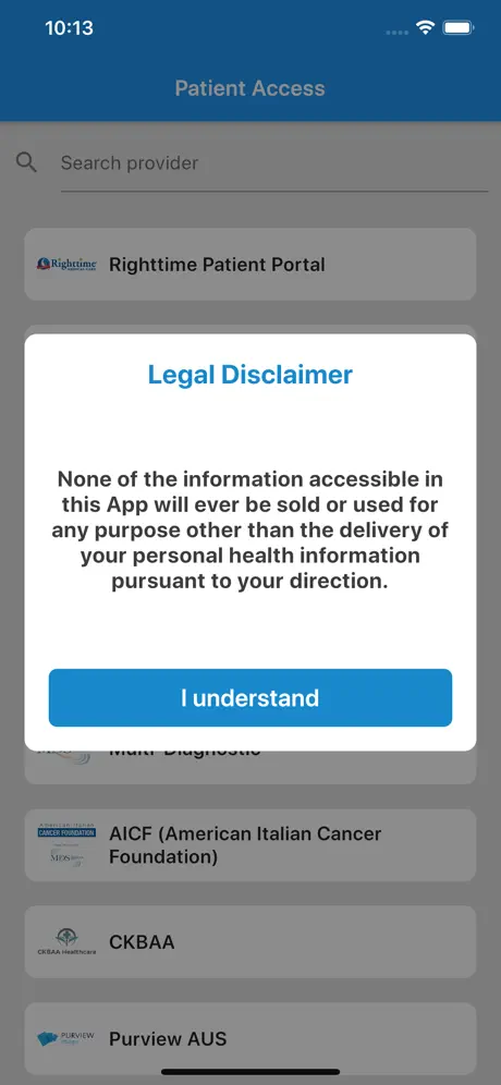 Purview Patient Access