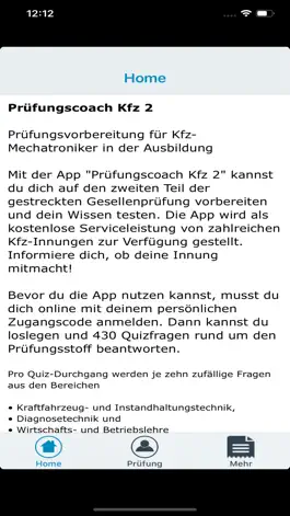 Game screenshot Pruefungscoach Kfz-2 mod apk