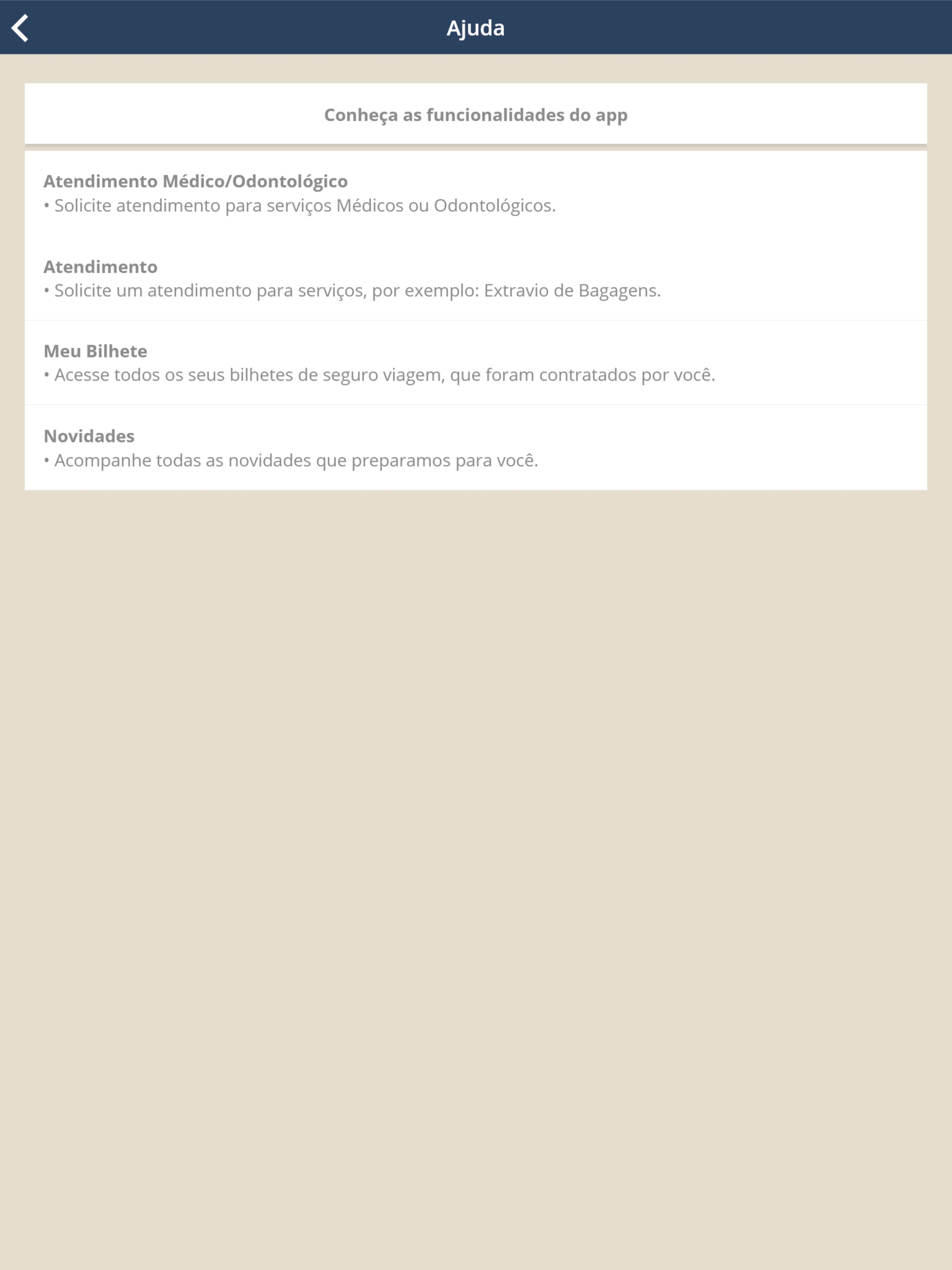 Omint Seguro Viagem screenshot 10