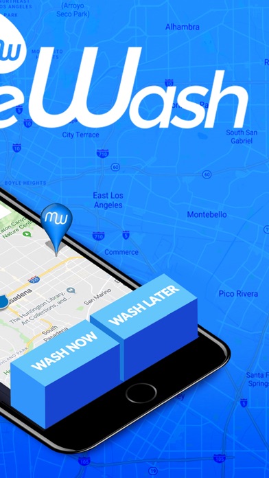 MobileWash Car Wash On-Demand Screenshot