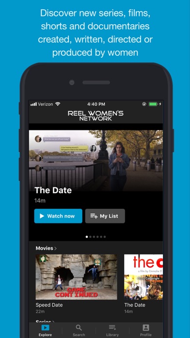 Reel Women's Network Screenshot