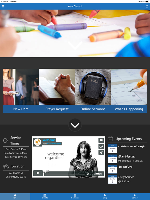 Screenshot #6 pour Our Church - By ChurchDev.com