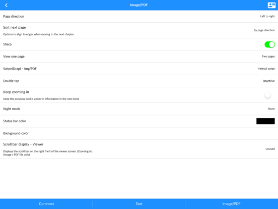 Komi Reader - TXT & PDF iPad screenshot 8 - Book app