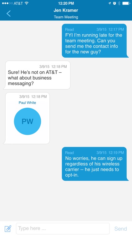 AT&T Business Messenger