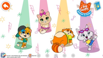 44 Gatti - Sticker & Color Screenshot