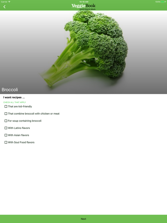 Screenshot #4 pour VeggieBooks
