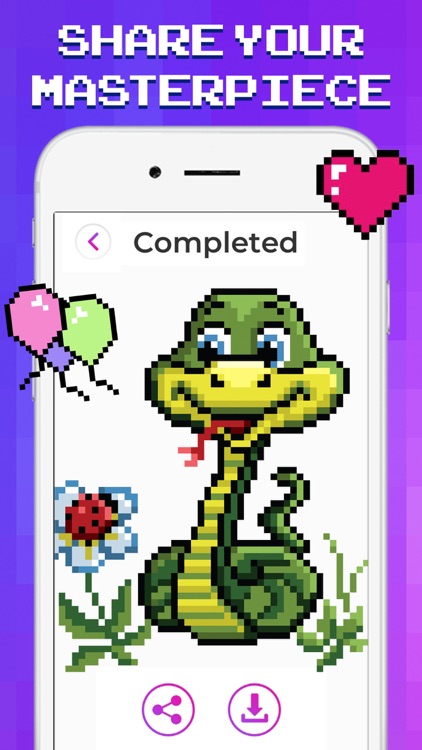 Pixel Paint - Color by Number screenshot-4