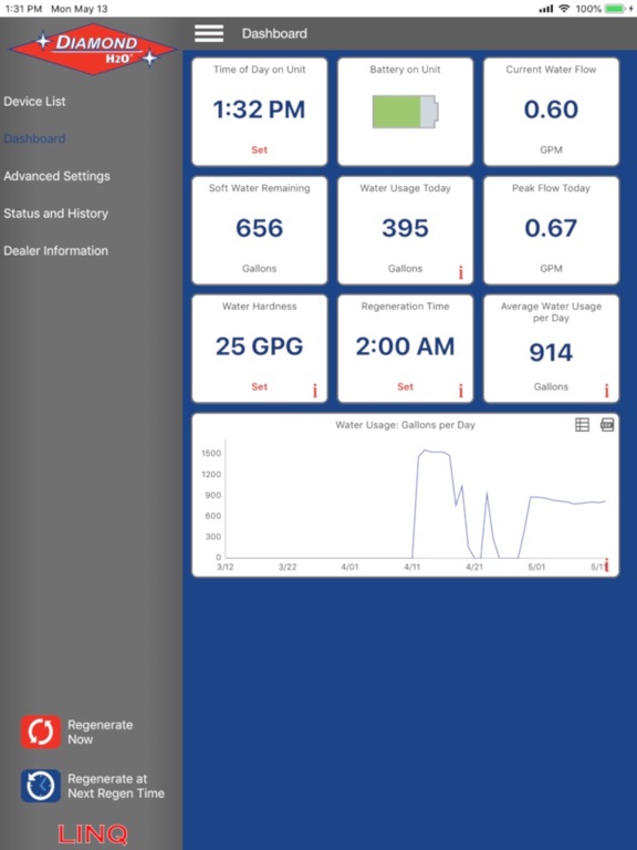DIAMOND-LINQ iPad screenshot 7 - Lifestyle app