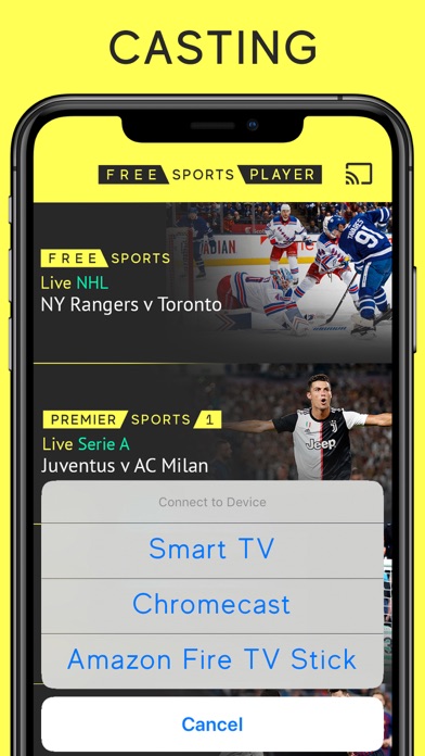 FreeSports Player screenshot 4