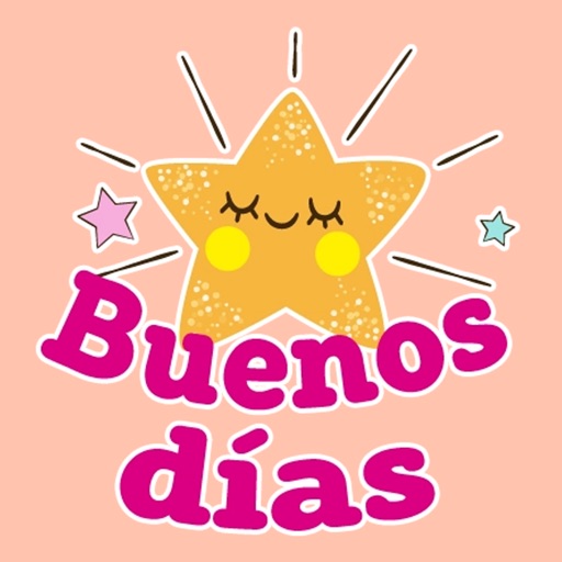 buenos días pegatinas Download