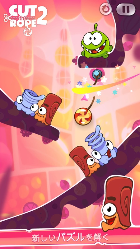 Cut the Rope 2: Om Nom's Quest screenshot 5