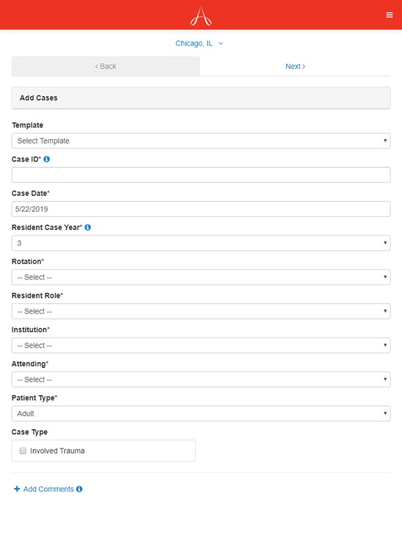 Screenshot #5 pour ACGME Case Logs
