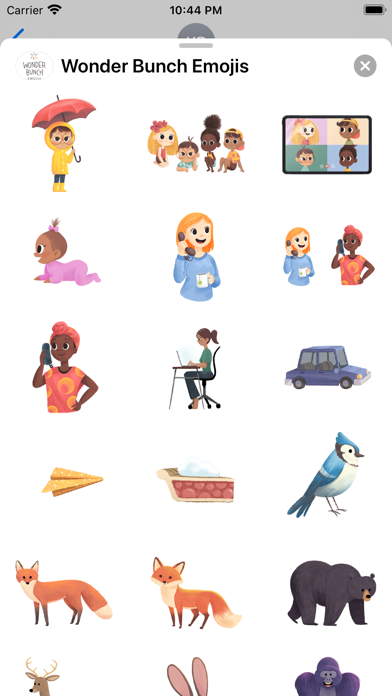 Wonder Bunch Emojisのおすすめ画像6