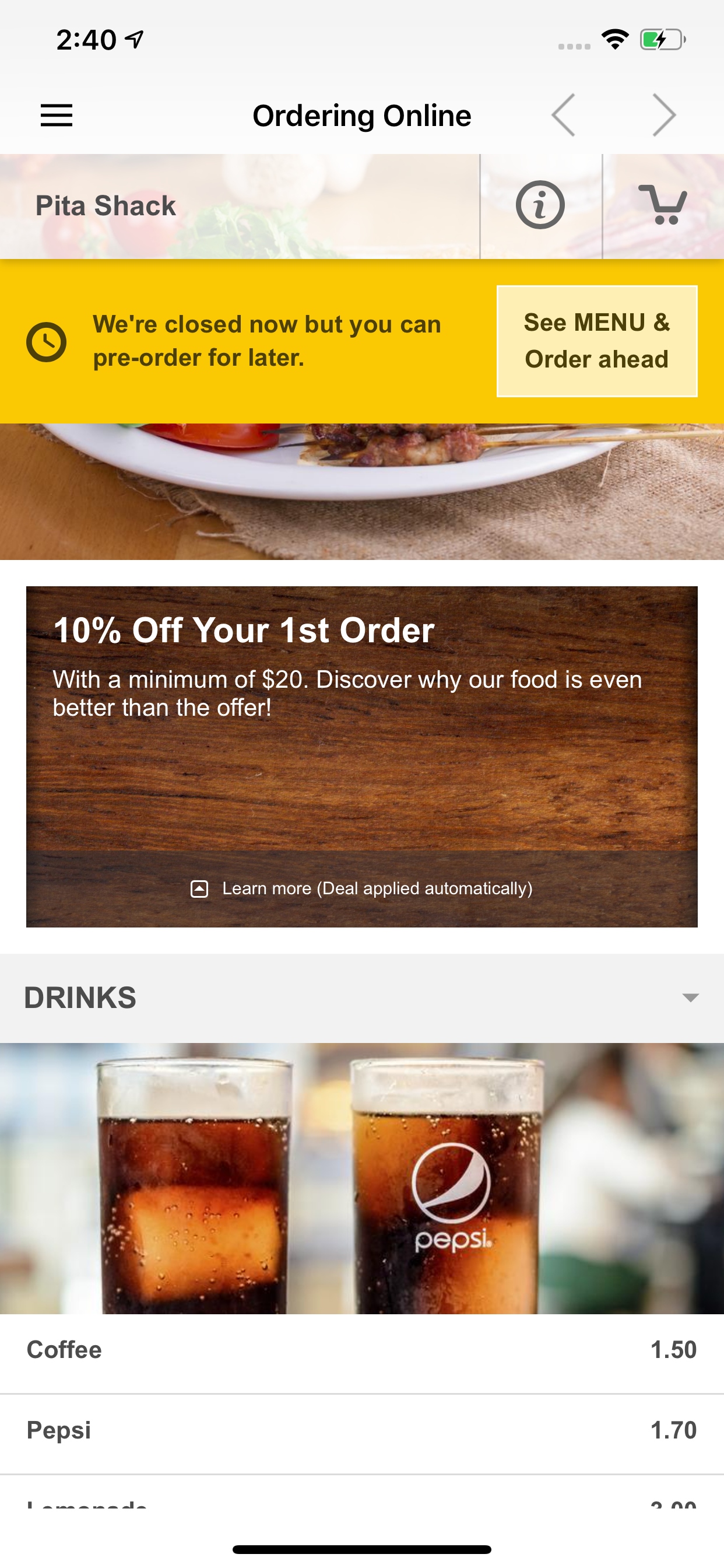Pita Shack Pflugerville screenshot 6