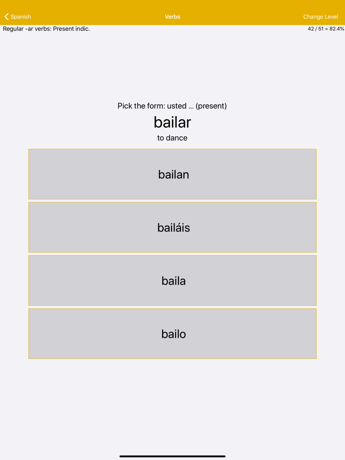 Liberation Philology Spanish