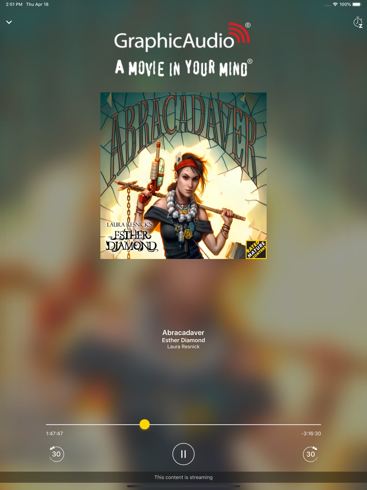 GraphicAudio Access Audiobooks ipad screenshot 3