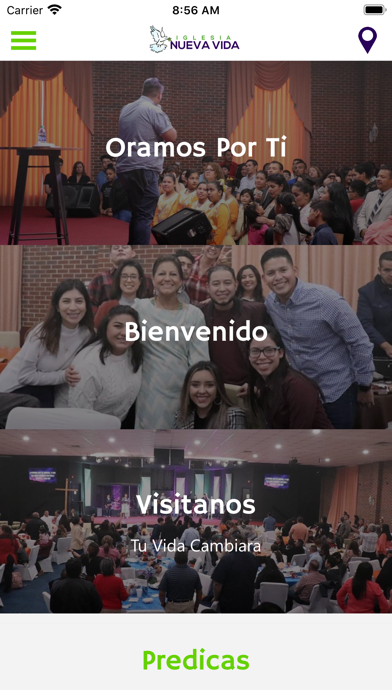 Iglesia Cristiana Nueva Vida Screenshot