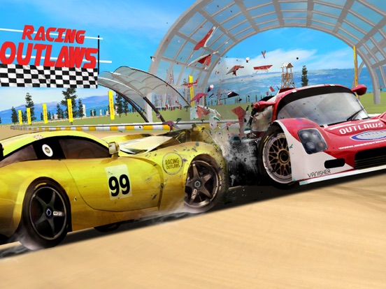 Racing Outlaws MMX Car Race iPad app afbeelding 2