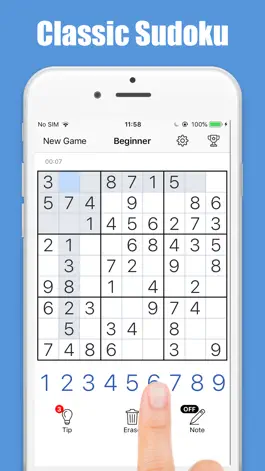 Game screenshot :-) Sudoku - Classic Soduku mod apk